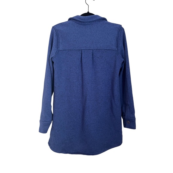 Soft Surroundings Willow Shirt Shacket Royal Blue XS FLAW - Picture 2 of 10